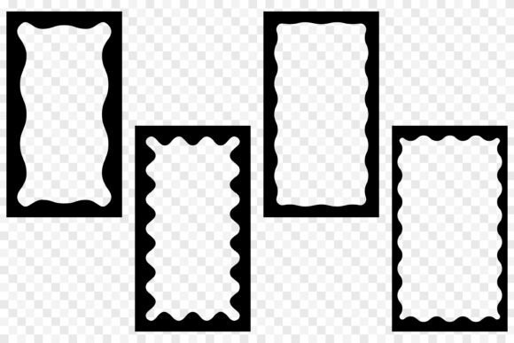 Download Social Media Wavy Border Frame Templates - Social media Collection