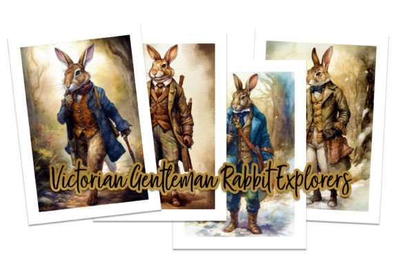 Download Victorian Gentleman Rabbit Explorers - Premium Resources