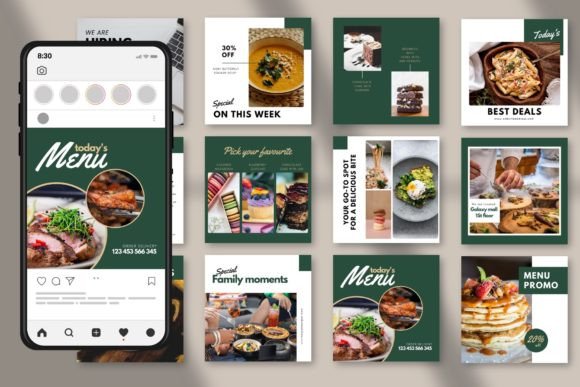 Download Restaurant Food Social Media Post - Social media Collection