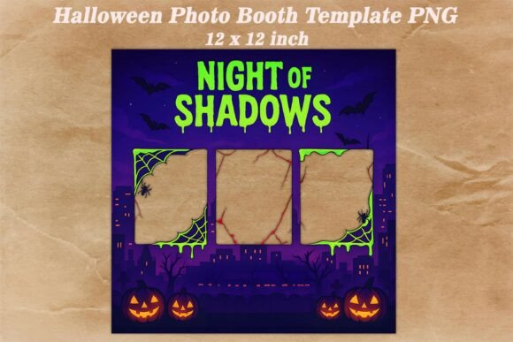 Download Halloween Photo Booth Template PNG - Premium Resources