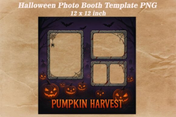 Download Halloween Photo Booth Template PNG - Premium Resources