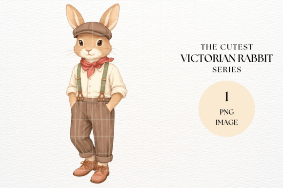 Download Victorian Gentleman Rabbit Clipart - Gentleman Collection